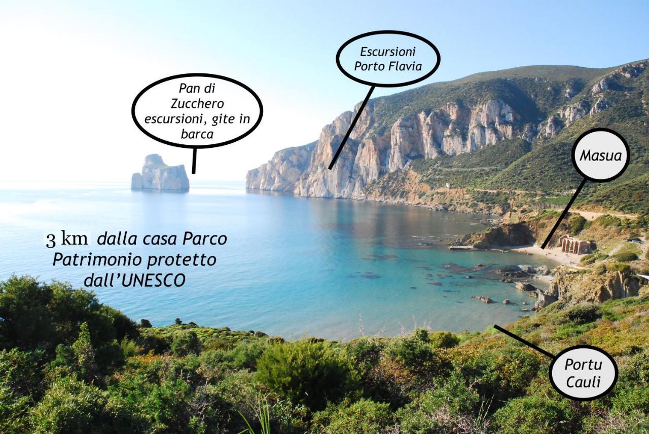 Villa L'Emozione Tanca Piras Nebida Esterno foto